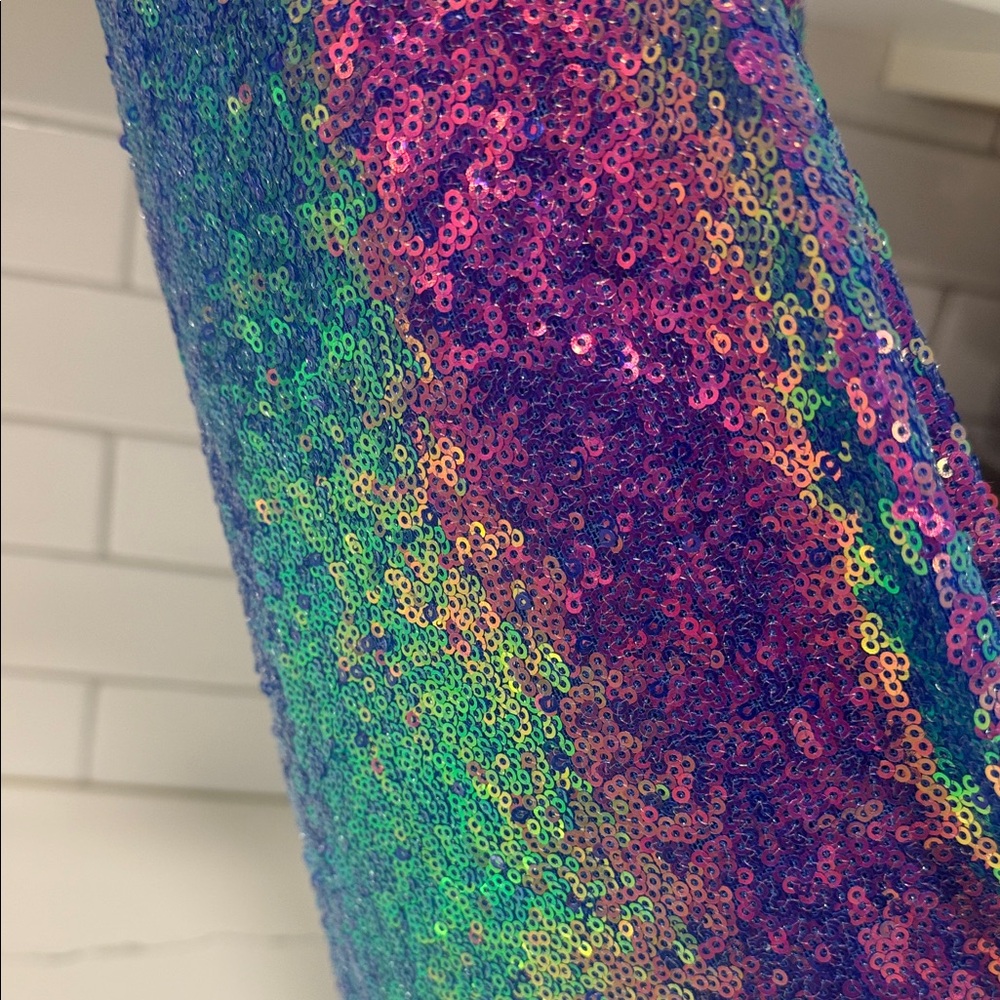 Sequin Dress - Multicolor - Picture 5 of 7